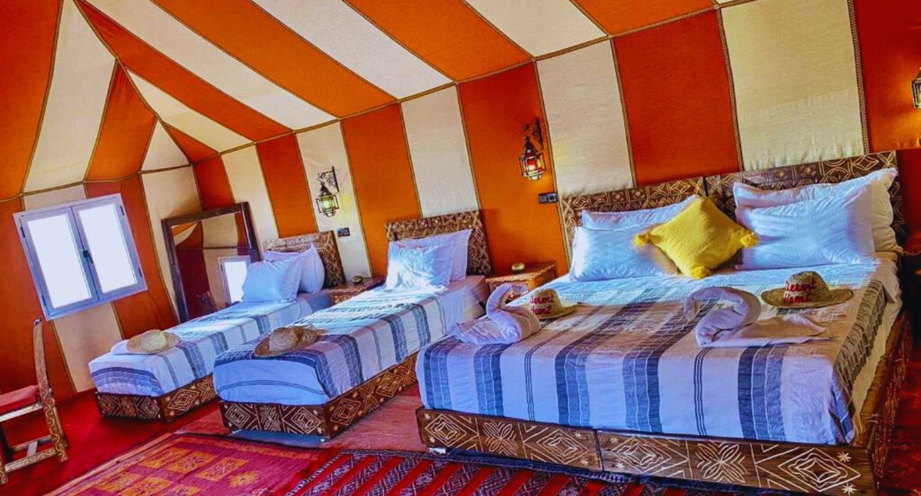 triple luxury tent